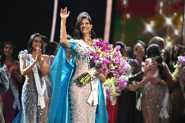 La nouvelle Miss Univers Sheynnis Palacios du Nicaragua