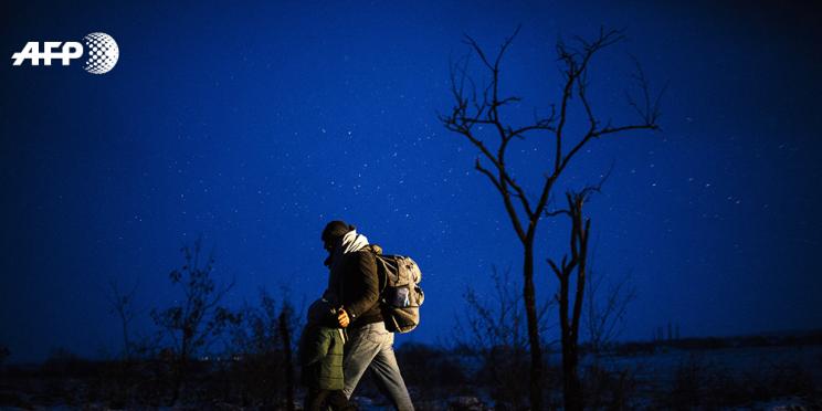 Crise dos migrantes protagoniza mostra da AFP em Bruxelas