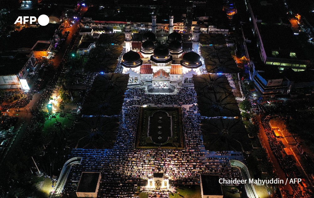 AFP photo by Chaideer Mahyuddin - Ramadan - Indonesia 2023 