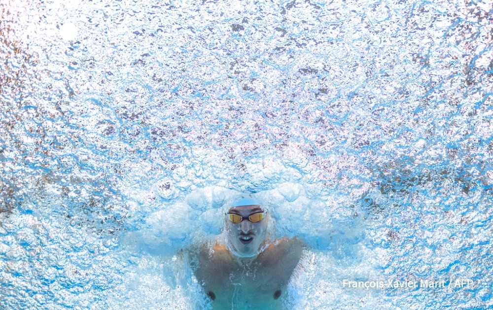 AFP picture of Maxime Grousset by François-Xavier Marit - Fukuoka, Japan